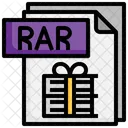 Rar Datei Datei Ordner Symbol