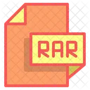 Rar File Format File Icon