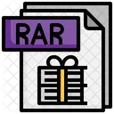 Rar File File Folder Icon