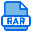 Rar Document File Format Icon