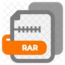 Rar File Rar Compress Icon