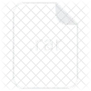 Rar File Document Icon