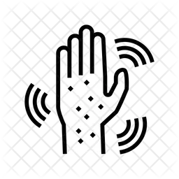 Rash Hand  Icon