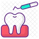 Raspador dentário  Ícone