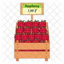 Raspberry Fruit Fruit Basket Icon