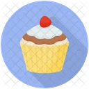 Raspberry Cupcake Cream Cake Cupcake Icon