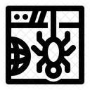 Rastreador Web Rastreo Web Raspado Web Icono