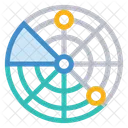 Rastreamento Satelite Navegacao Ícone