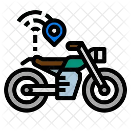 Rastreamento de motocicleta  Ícone