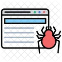 Web Rastreador Raspador Icono