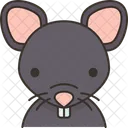 Rat Face  Icon