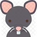 Rat Face  Icon