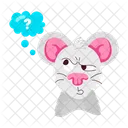 Rat Cartoon Cartoon Sticker Rat Character Icon