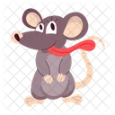 Rat Cartoon Cartoon Sticker Rat Character Icon