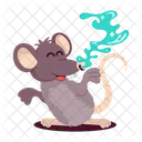 Rat Cartoon Cartoon Sticker Rat Character Icon