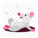 Rat Cartoon Cartoon Sticker Rat Character Icon