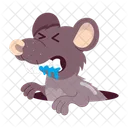 Rat Cartoon Cartoon Sticker Rat Character Icon