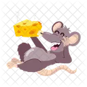 Rat Cartoon Cartoon Sticker Rat Character Icon