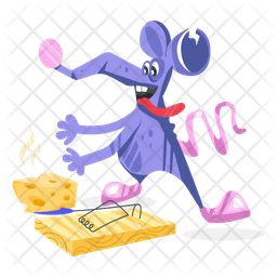 Mouse Trap Royalty Free Stock SVG Vector and Clip Art