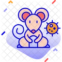 Ratas Infeccion Causa Icono