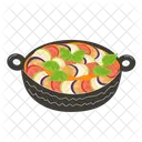 Cuisine Cuit Au Four Nourriture Icône
