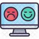 Rate Rating Happy Or Sad Icon