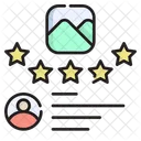 Customer Rating Rating Start Customer Review Icon