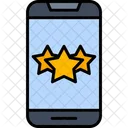 Rate Cell Phone Device Icon