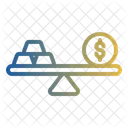 Rate Gold Trade Icon