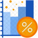Rate Graph  Icon