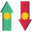 Stock Market Rates Icon