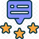Rating Chat Communication Icon