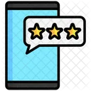 Rating Smartphone Business Icon