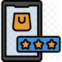 Rating Online Shop Rating Stars Icon