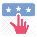Rating Review Finger Icon