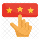 Rating Review Finger Icon
