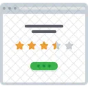 Rating Star Fill Icon