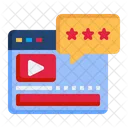 Rating Feedback Online Icon