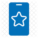 Rating Review Mobile Phone Icon