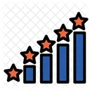 Rating Growth  Icon