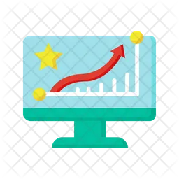 Rating Growth  Icon