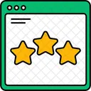 Feedback Review Star Icon