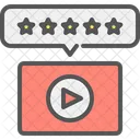 Rating Review Movie Icon