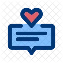Rating love comment  Icon