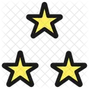 Rating Star Three Rating Feedback Icon