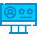 Rating Stars Review Icon