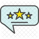 Rating Stars Review Customer Feedback Icon