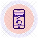 Ratings And Reviews Line Icon Icon