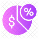 Ratio Percentage Discount Icon