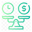 Ratio Comparison Financial Icon